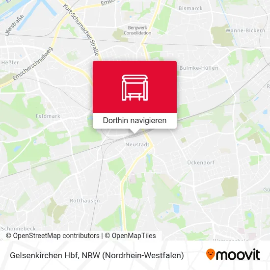 Gelsenkirchen Hbf Karte