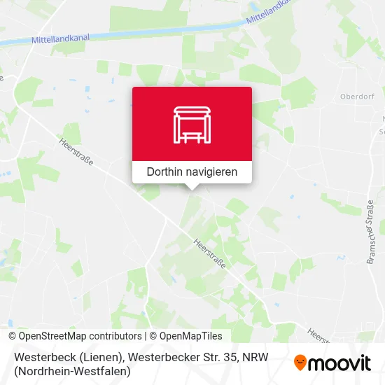 Westerbeck (Lienen), Westerbecker Str. 35 Karte