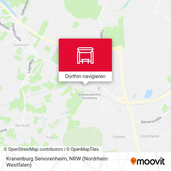 Kranenburg Seniorenheim Karte