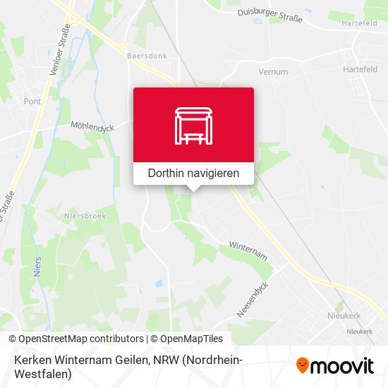 Kerken Winternam Geilen Karte