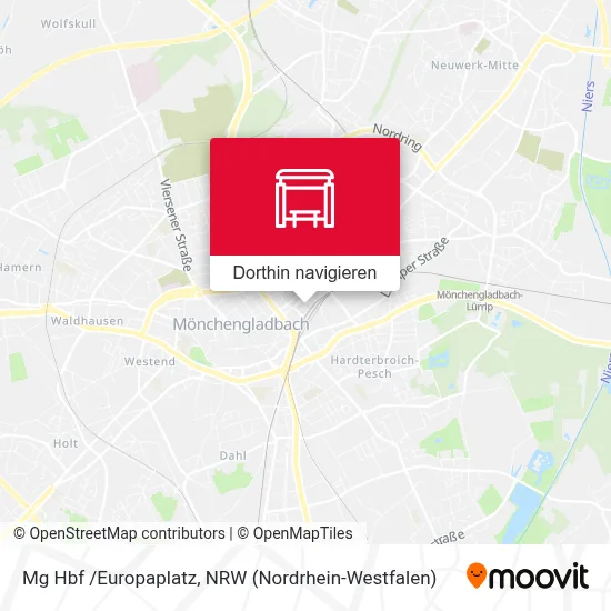 Mg Hbf /Europaplatz Karte