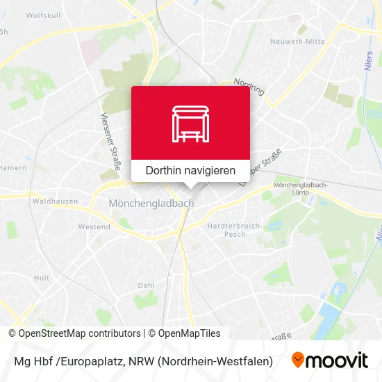 Mg Hbf /Europaplatz Karte