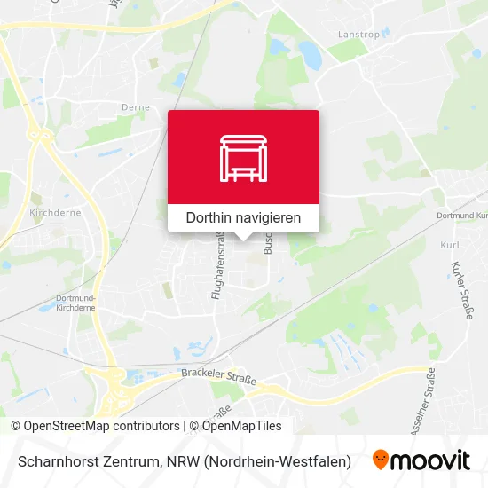 Scharnhorst Zentrum Karte