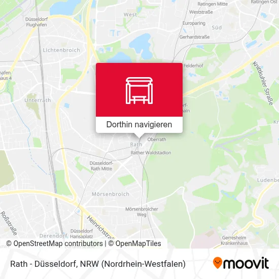 Rath - Düsseldorf Karte