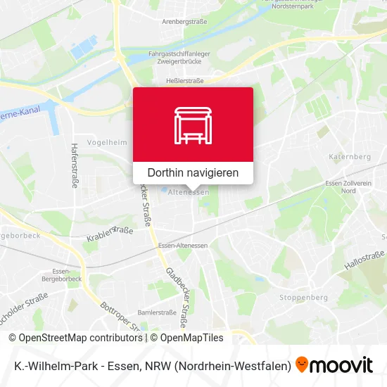 K.-Wilhelm-Park - Essen Karte