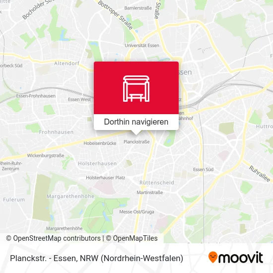 Planckstr. - Essen Karte