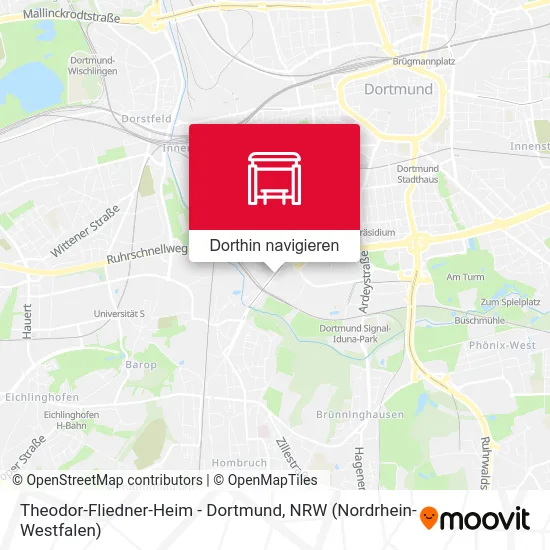 Theodor-Fliedner-Heim - Dortmund Karte