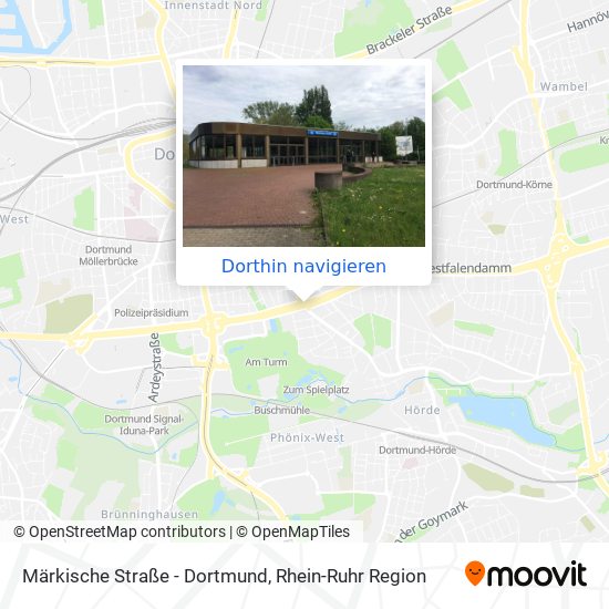 Märkische Straße - Dortmund Karte