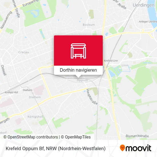 Krefeld Oppum Bf Karte