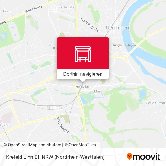 Krefeld Linn Bf Karte