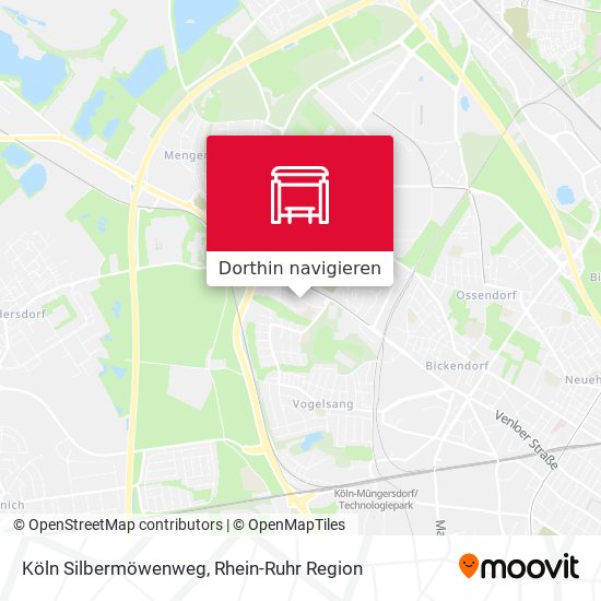 Köln Silbermöwenweg Karte