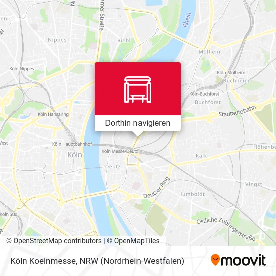 Köln Koelnmesse Karte