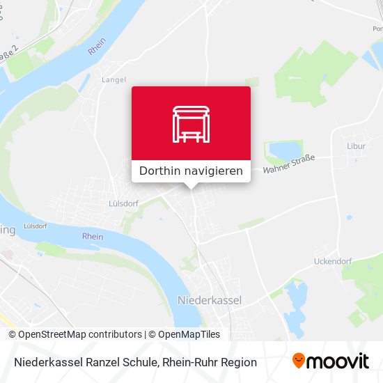 Niederkassel Ranzel Schule Karte
