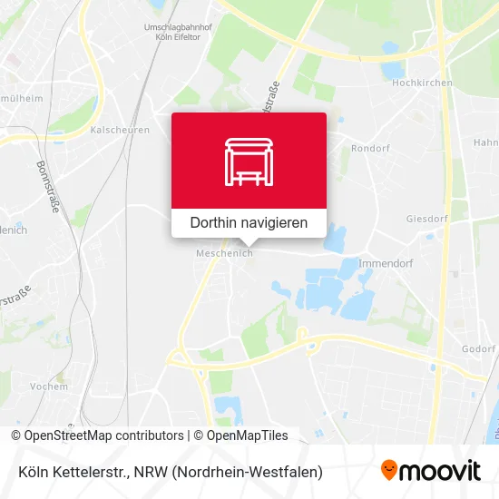 Köln Kettelerstr. Karte