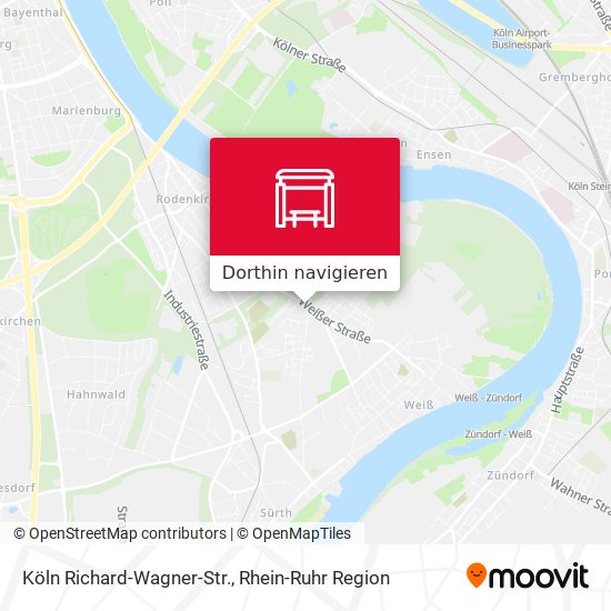 Köln Richard-Wagner-Str. Karte