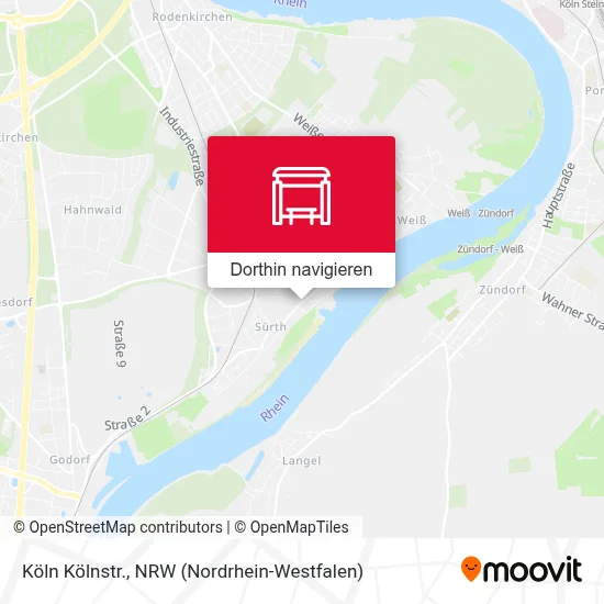 Köln Kölnstr. Karte