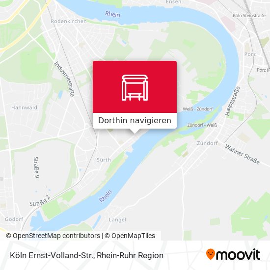 Köln Ernst-Volland-Str. Karte