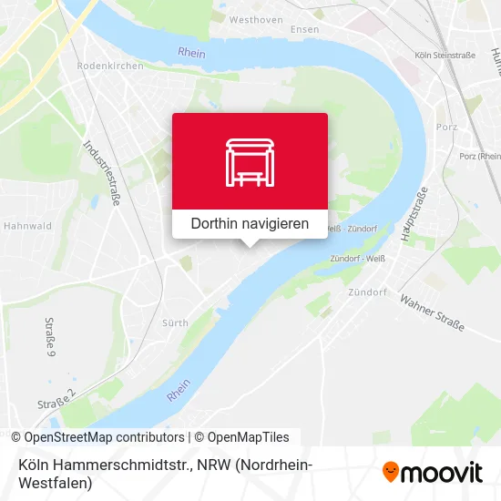 Köln Hammerschmidtstr. Karte