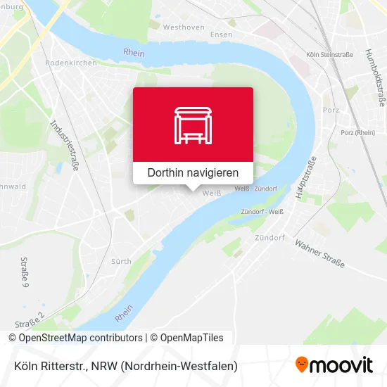 Köln Ritterstr. Karte