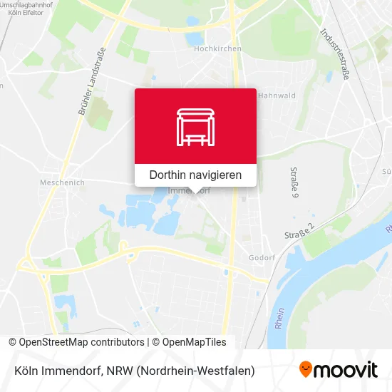Köln Immendorf Karte