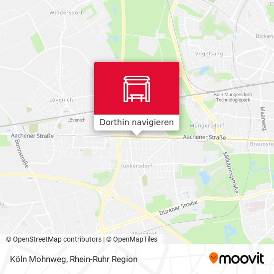 Köln Mohnweg Karte