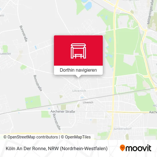 Köln An Der Ronne Karte