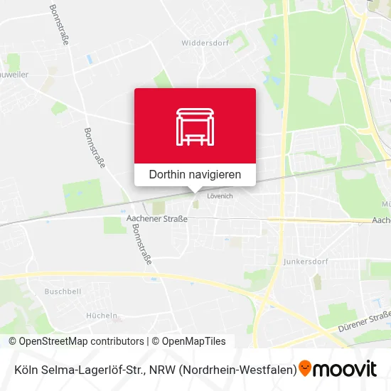 Köln Selma-Lagerlöf-Str. Karte