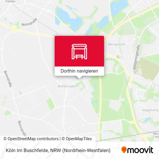 Köln Im Buschfelde Karte
