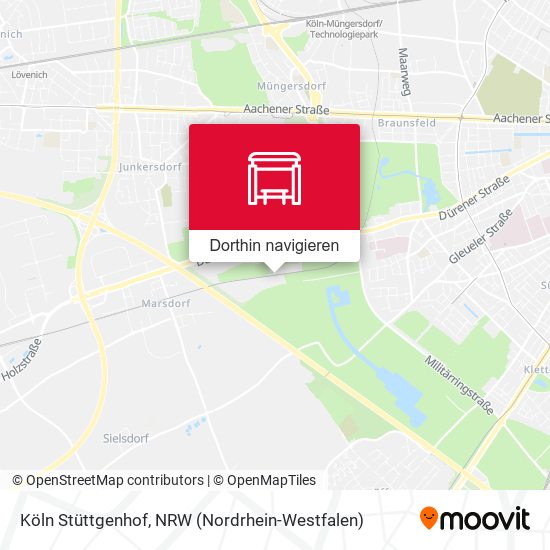 Köln Stüttgenhof Karte