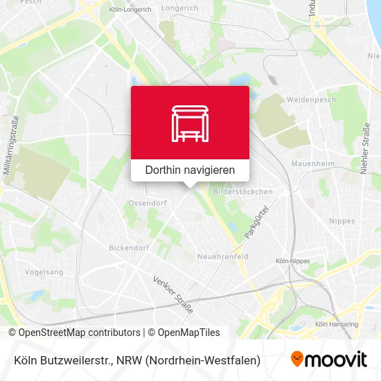 Köln Butzweilerstr. Karte