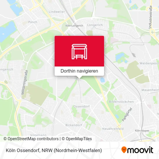 Köln Ossendorf Karte