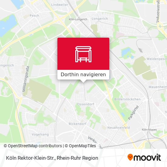 Köln Rektor-Klein-Str. Karte