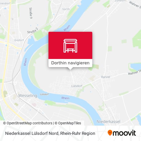 Niederkassel Lülsdorf Nord Karte