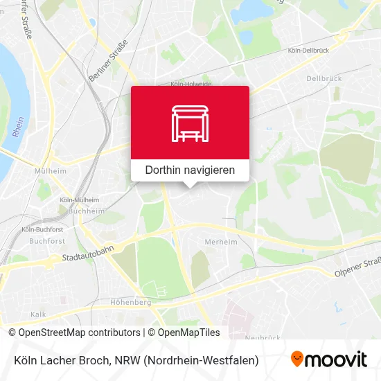 Köln Lacher Broch Karte