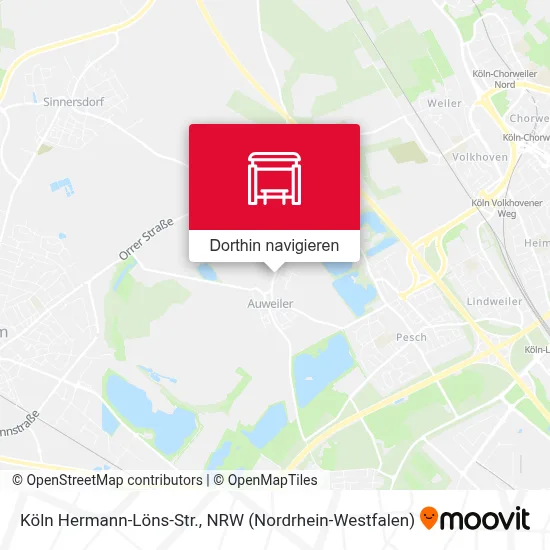 Köln Hermann-Löns-Str. Karte