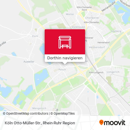 Köln Otto-Müller-Str. Karte