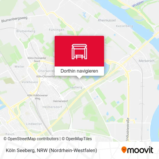 Köln Seeberg Karte