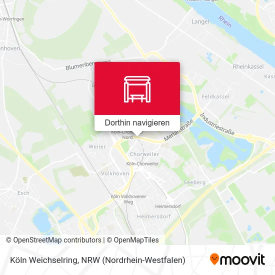 Köln Weichselring Karte