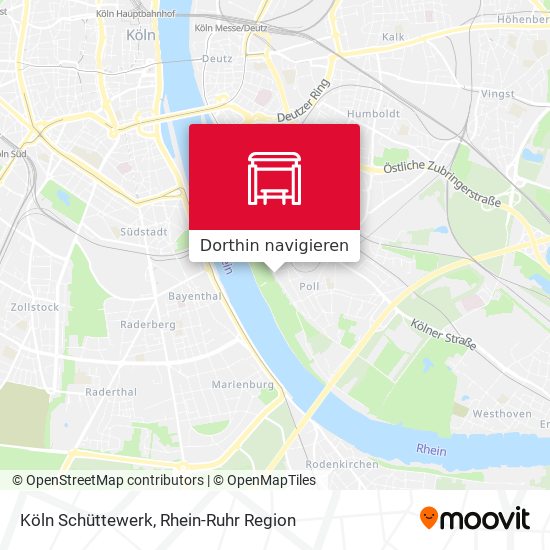 Köln Schüttewerk Karte