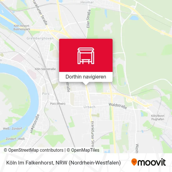 Köln Im Falkenhorst Karte