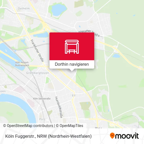 Köln Fuggerstr. Karte