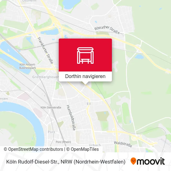 Köln Rudolf-Diesel-Str. Karte