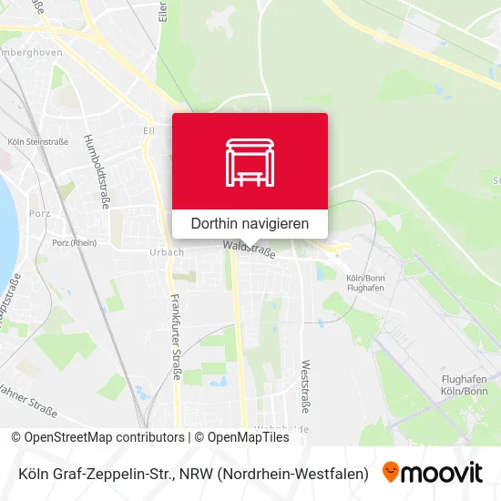 Köln Graf-Zeppelin-Str. Karte