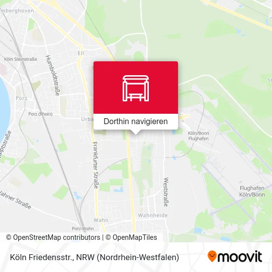 Köln Friedensstr. Karte