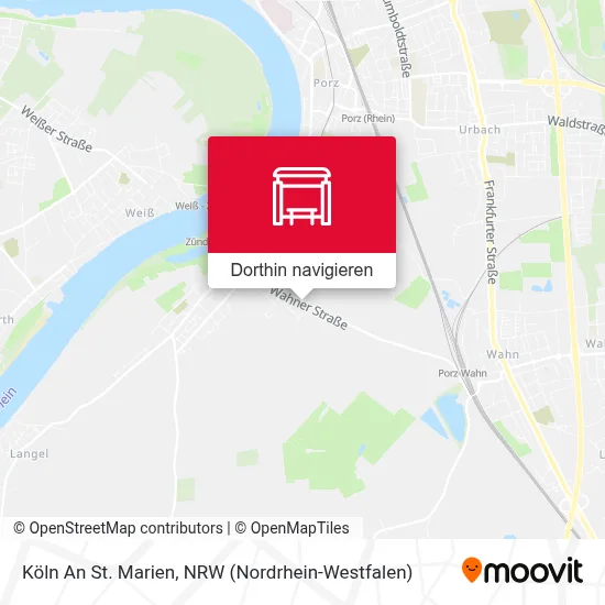Köln An St. Marien Karte