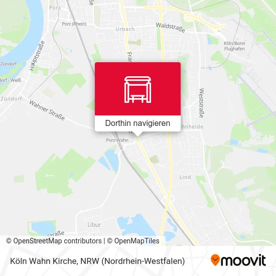 Köln Wahn Kirche Karte