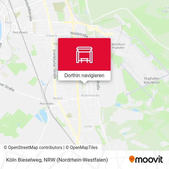 Köln Bieselweg Karte