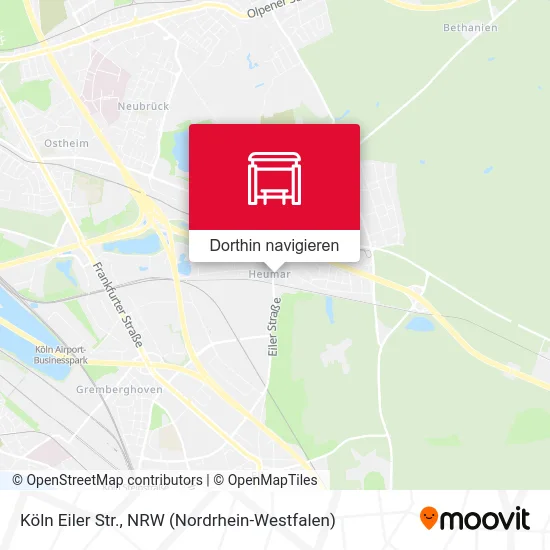 Köln Eiler Str. Karte