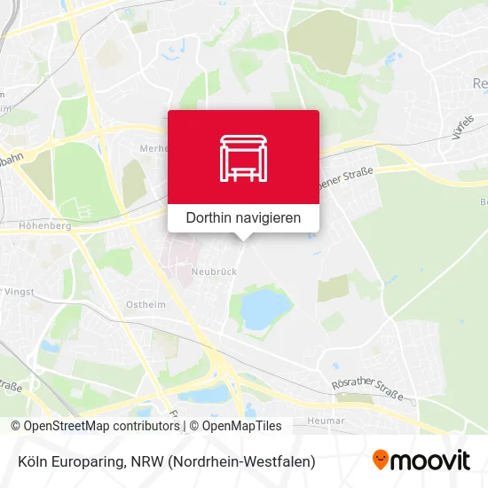 Köln Europaring Karte