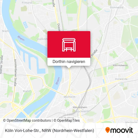 Köln Von-Lohe-Str. Karte